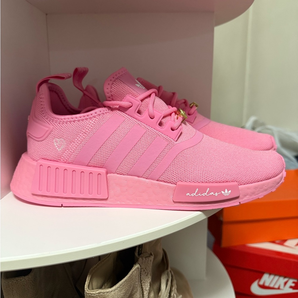Pink adidas
